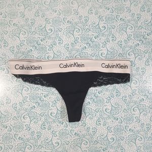 Lace Calvin Klein thong